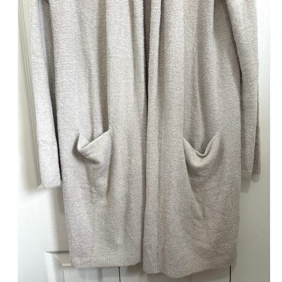 Barefoot Dreams NWT Bamboo Chic Lite Essential Long Cardigan Silver Gray XL - Picture 3 of 11